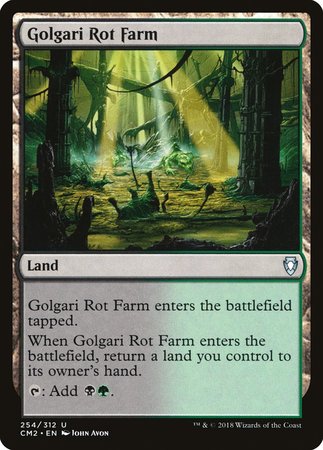 Golgari Rot Farm [Commander Anthology Volume II]