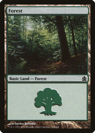 Forest (316) [Commander 2011]