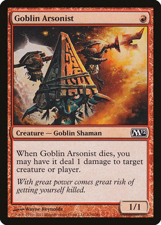 Goblin Arsonist [Magic 2012]