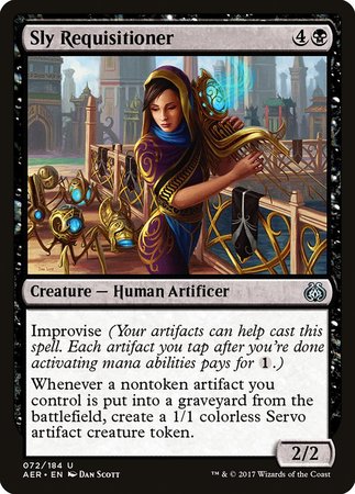 Sly Requisitioner [Aether Revolt]