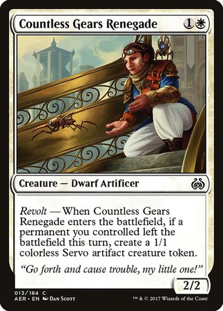Countless Gears Renegade [Aether Revolt]