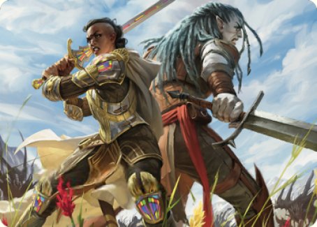 Join Forces Art Card [Dominaria United Art Series]