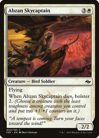 Abzan Skycaptain [Fate Reforged]