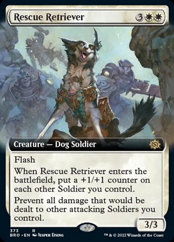 Rescue Retriever (Extended Art) [The Brothers' War]