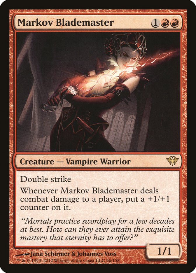 Markov Blademaster [Dark Ascension]