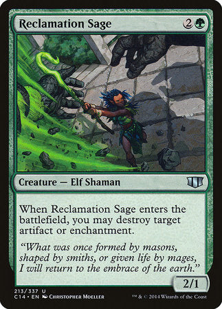 Reclamation Sage [Commander 2014]