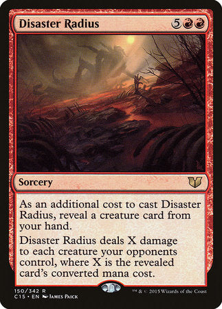 Disaster Radius [Commander 2015]