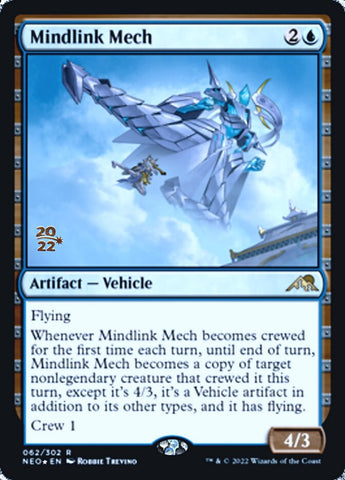 Mindlink Mech [Kamigawa: Neon Dynasty Prerelease Promos]