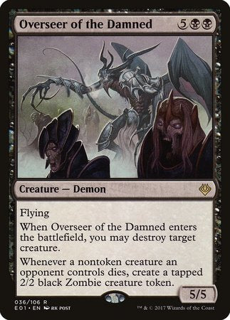 Overseer of the Damned [Archenemy: Nicol Bolas]