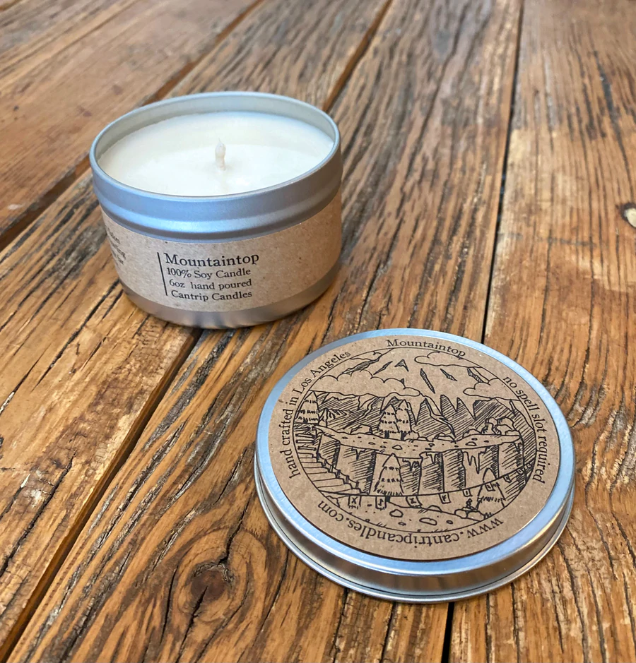 Cantrip Candles: Mountaintop (6 oz.)