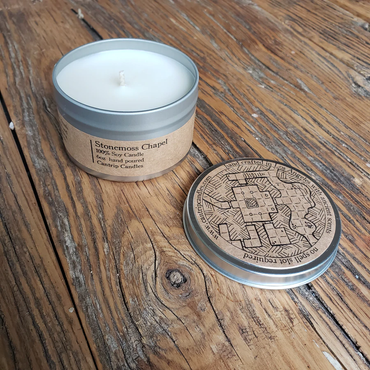 Cantrip Candles: Stonemoss Chapel 6oz Candle