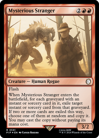 Mysterious Stranger (Surge Foil) [Fallout]