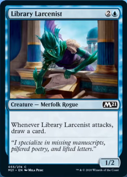 Library Larcenist [Core Set 2021]