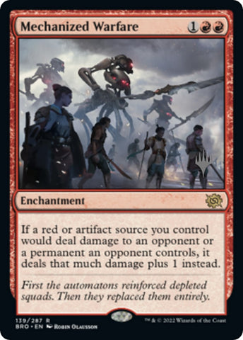 Mechanized Warfare (Promo Pack) [The Brothers' War Promos]