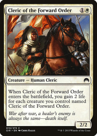 Cleric of the Forward Order [Magic Origins]