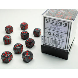 36D6 Set (12mm): Velvet Black/Red (CHX27878)