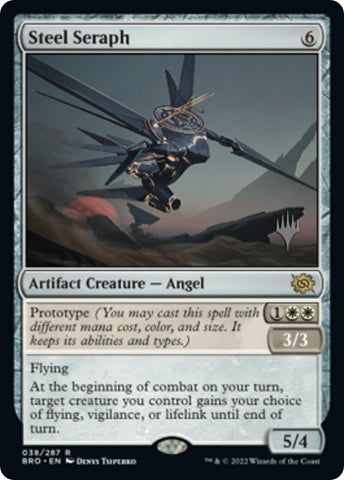 Steel Seraph (Promo Pack) [The Brothers' War Promos]
