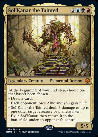 Sol'Kanar the Tainted (Promo Pack) [Dominaria United Promos]