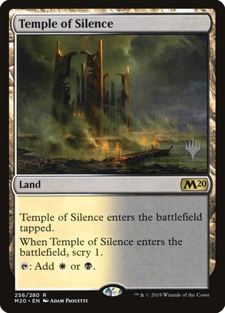 Temple of Silence [Core Set 2020 Promos]