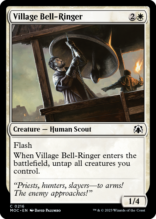 Village Bell-Ringer [March of the Machine Commander]