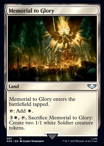 Memorial to Glory [Universes Beyond: Warhammer 40,000]