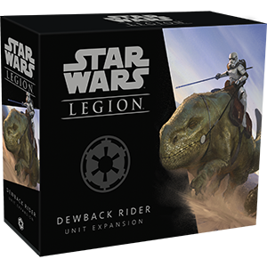 Star Wars Legion: Galactic Empire: Dewback Rider Unit