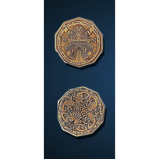 Legendary Metal Coins: Dwarven Coin Set