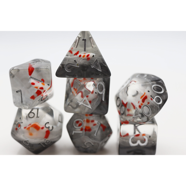 Misty Koi Water RPG Dice Set