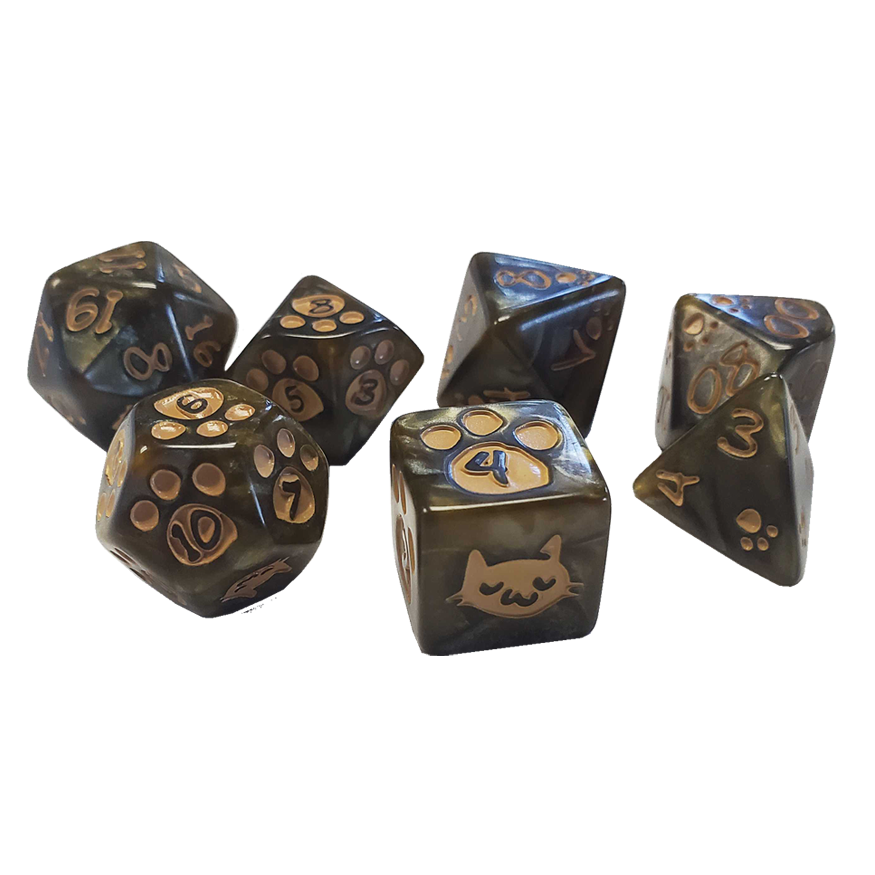 Steve Jackson - Dice Kitten RPG Set