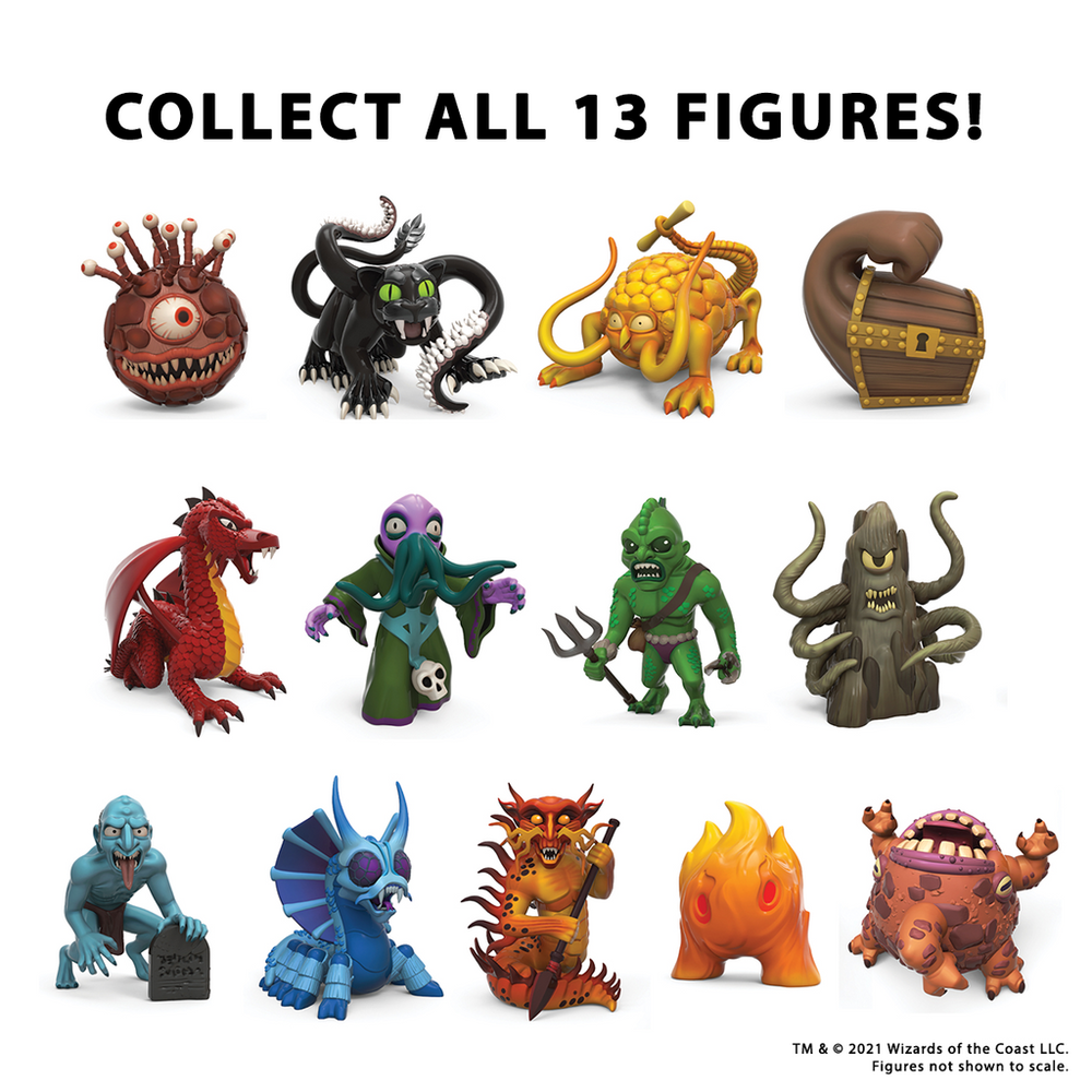 D&D 3" Blindbox Minis: Monster Series - 1st Edition