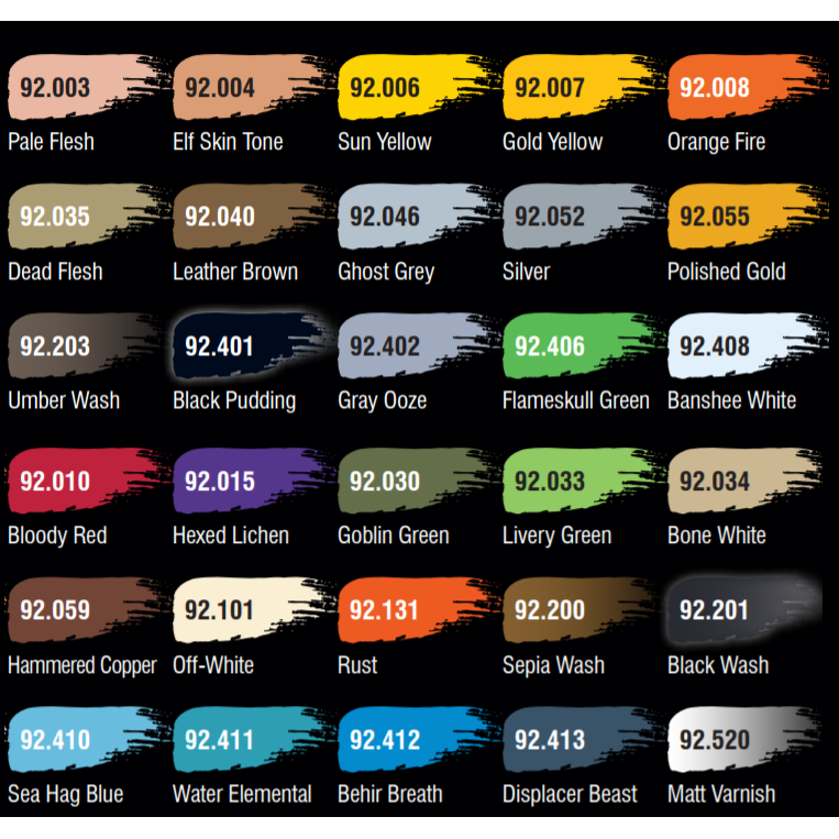 D&D Prismatic Paint Starter Set