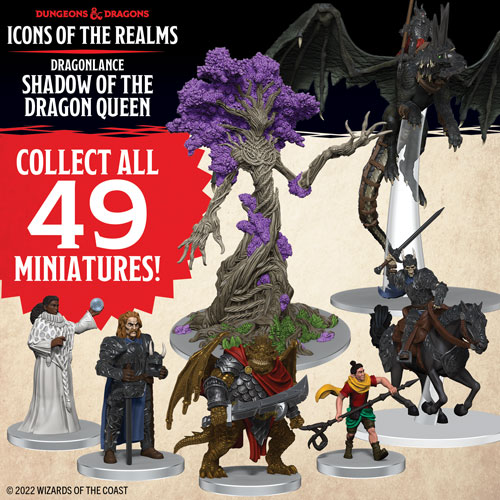 Dungeons & Dragons Miniatures: Icons of the Realms DragonlanceBooster Brick