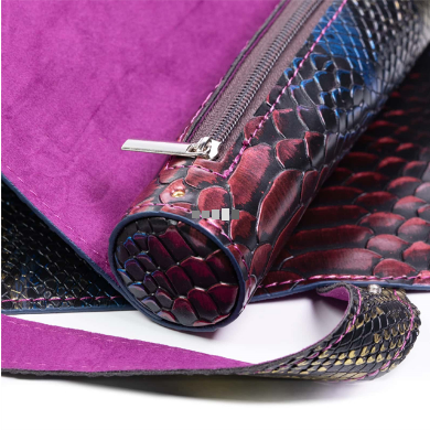 Leatherette Dragon Scale Roll Up Dice Mat