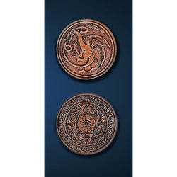 Legendary Metal Coins: Dragon Coin Set