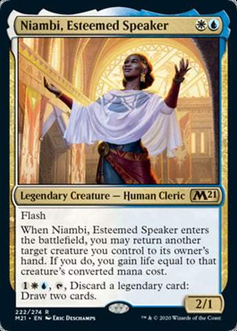 Niambi, Esteemed Speaker [Core Set 2021]