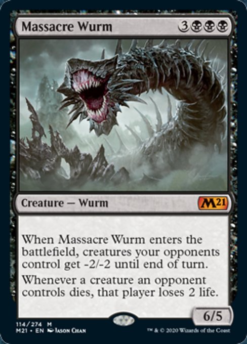 Massacre Wurm [Core Set 2021]