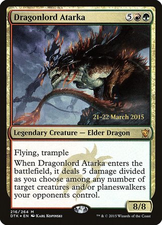 Dragonlord Atarka [Dragons of Tarkir Promos]