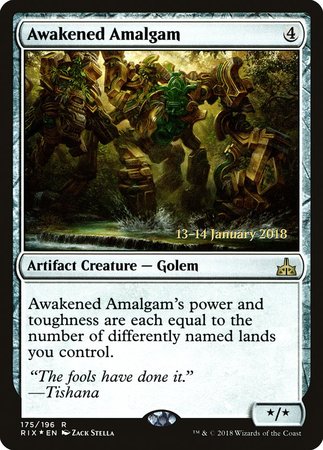 Awakened Amalgam [Rivals of Ixalan Promos]