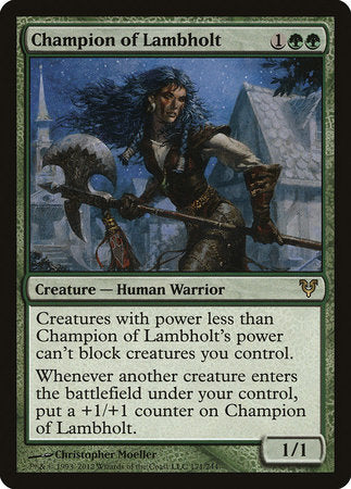 Champion of Lambholt [Avacyn Restored]