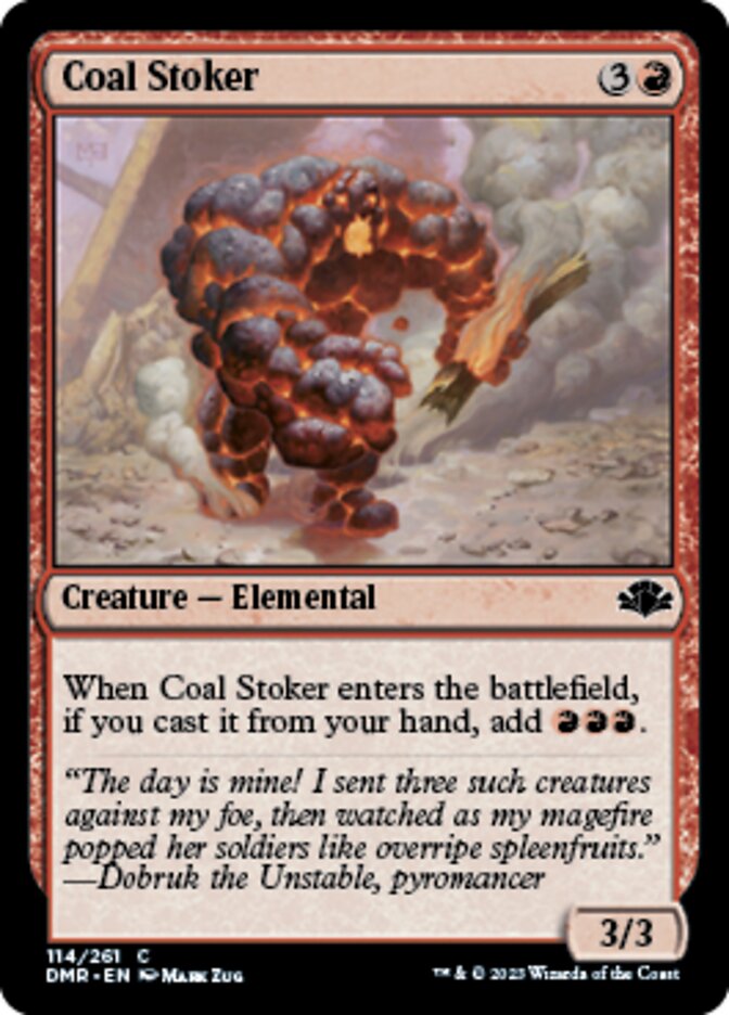 Coal Stoker [Dominaria Remastered]