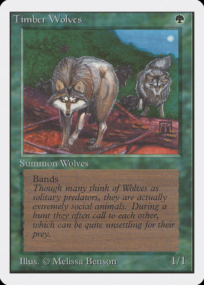 Timber Wolves [Unlimited Edition]