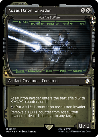 Assaultron Invader - Walking Ballista (Showcase) [Fallout]