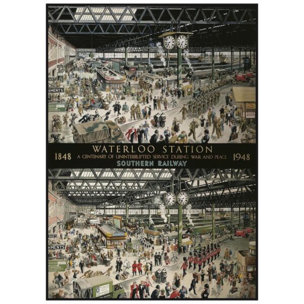 Gibsons Puzzles (1000 Pieces): Waterloo Station