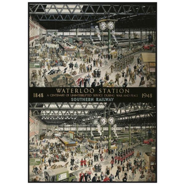 Gibsons Puzzles (1000 Pieces): Waterloo Station