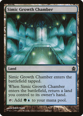 Simic Growth Chamber [Commander 2011]