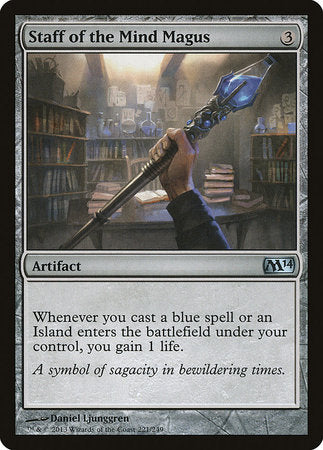 Staff of the Mind Magus [Magic 2014]