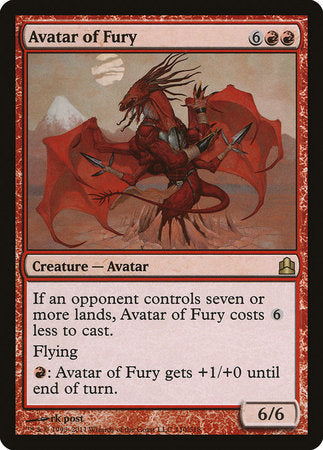 Avatar of Fury [Commander 2011]