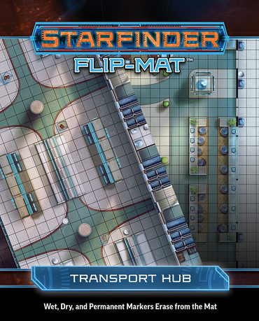 Starfinder RPG Flip-Mat: Transport Hub
