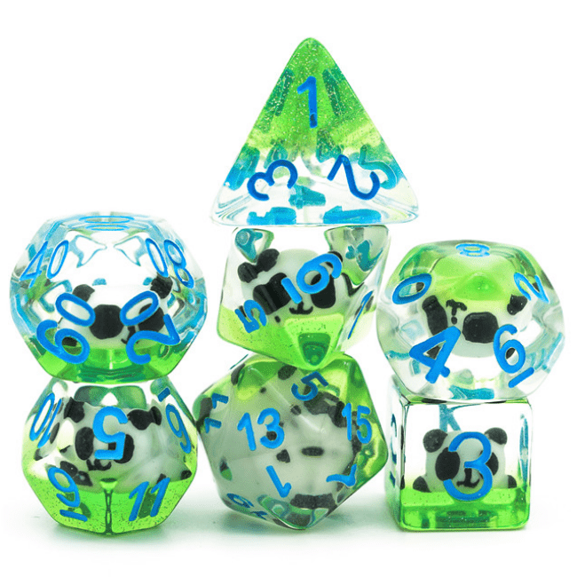 RPG Dice: Panda (Foam Brain)