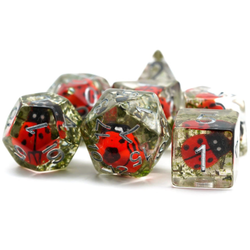 RPG Dice: Red Lady Bug (Foam Brain)